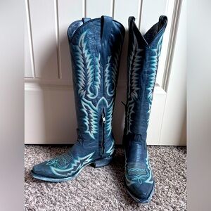 Size 6.5 tall cowboy boots